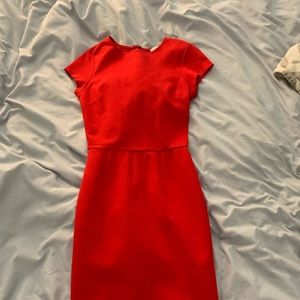 Red Short sleeve dress